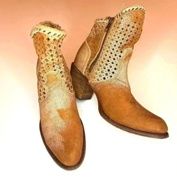 Corral Womens Ankle Booties Size 7 - Picture 9 of 11